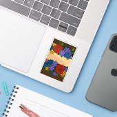 Bezeichnung der Blume Aufkleber (Laptop mit iPhone)