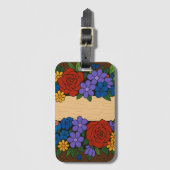 Bezeichnung der Blume Gepäckanhänger (Vorderseite Vertikal)