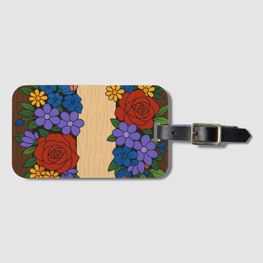 Bezeichnung der Blume Gepäckanhänger (Vorderseite (Horizontal))