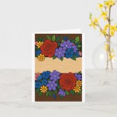 Bezeichnung der Blume Karte (Gelbe Blume)