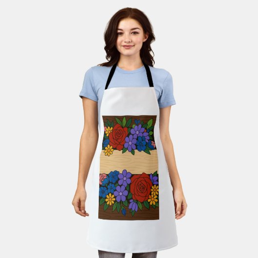 Bezeichnung der Blume Schürze (Getragen)