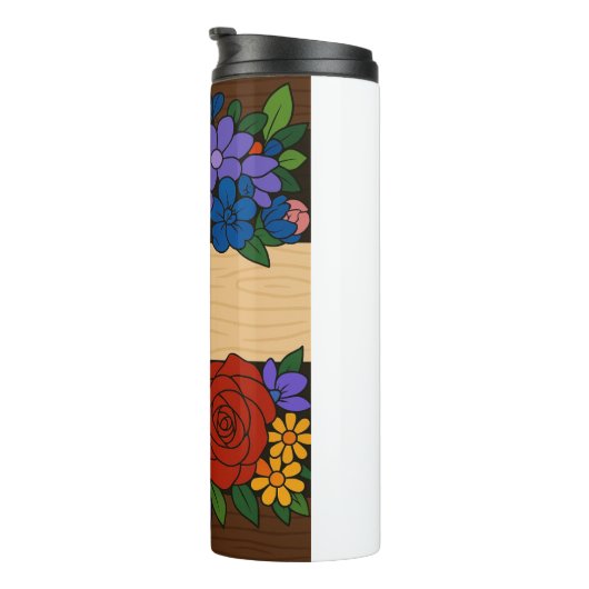 Bezeichnung der Blume Thermosbecher (Nach rechts gedreht)