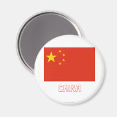 Bezeichnung der China Magnet (Vorderseite/Rückseite)