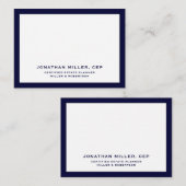 Bezeichnung der Firma Mitteilungskarte (Vorne/Hinten)