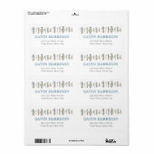 Bezeichnung der Fisch-Rückadresse (Vorne)