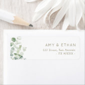 Bezeichnung der grünen Eukalyptus-Adresse (Insitu)