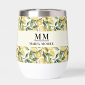 Bezeichnung der Monogramm-Initialen von Lemons (Rückseite)