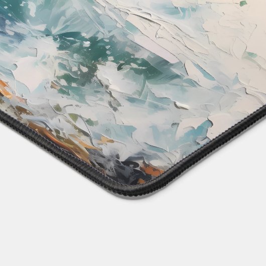 Bezeichnung der Ocean Monogram Schreibtischunterlage (Ecke)