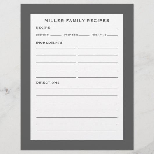 Bezeichnung der Produktbezeichnung | Einfach grau (Vorderseite)