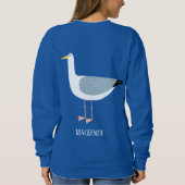 Bezeichnung der Seagull Sweatshirt (Rückseite)