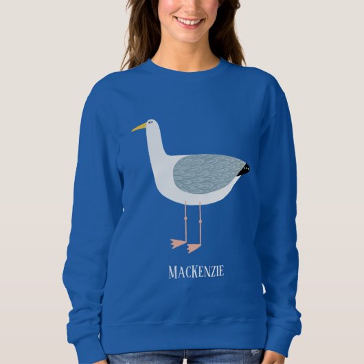 Bezeichnung der Seagull Sweatshirt (Vorderseite)