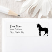 Bezeichnung der Silhouette Unicorn (Insitu)