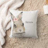 Bezeichnung der Waldtiere Kaninchenfarben Kissen (Decke)