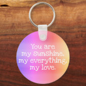 Bezeichnung des Farbverlaufs des Monogramms Schlüsselanhänger (Rückseite)