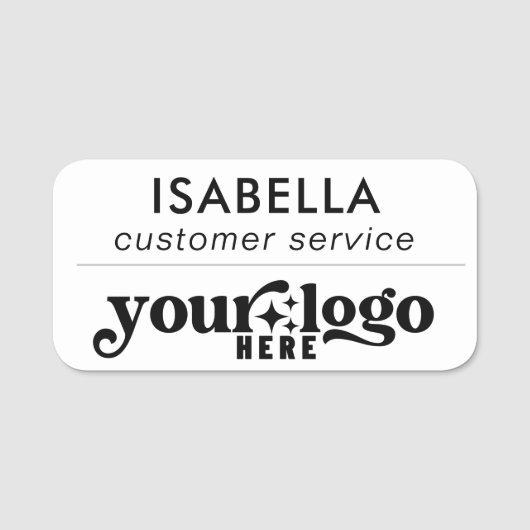 Bezeichnung des Jobs eines Magneters für kleine Un Namensschild (Vorderseite)