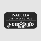 Bezeichnung des Jobs eines Magneters für kleine Un Namensschild (Vorderseite)