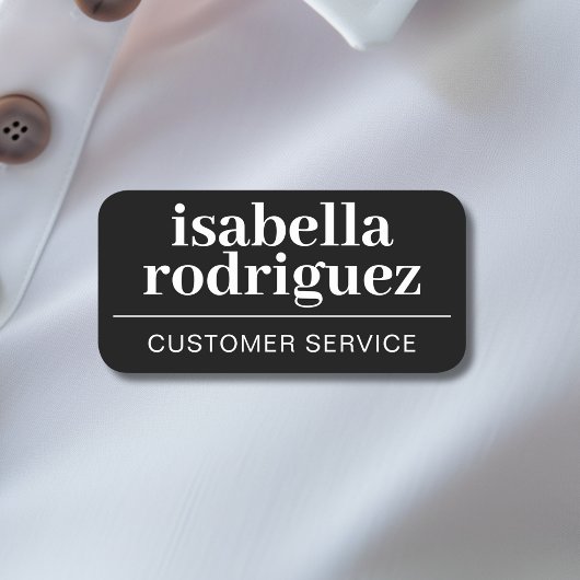 Bezeichnung des Jobs eines Magneters für kleine Un Namensschild