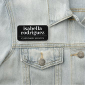 Bezeichnung des Jobs eines Magneters für kleine Un Namensschild (Beispiel)