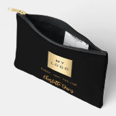 Bezeichnung des Logos für das Schwarze Gold Zubehörtasche (Offen)