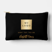 Bezeichnung des Logos für das Schwarze Gold Zubehörtasche (Vorderseite)