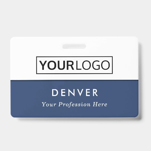 Bezeichnung des Logos Name des Mitarbeiters blau w Ausweis (Vorderseite)