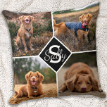 Bezeichnung des Monogrammes für den Pet Foto Colla Kissen<br><div class="desc">Feiern Sie Ihren besten Freund mit einem individuellen Monogram Pet Foto Collage Kissen . Wenn Sie so viele lustige Erinnerungen und Fotos haben, reicht ein Foto nicht aus. Unser Hund Foto Kissen hat insgesamt acht Fotos. Das Kissen ist zweiseitig , vier vorne , vier hinten . Egal ob Sie einen...</div>