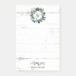 Bezeichnung des Monogramms für den Laurel-Laurel-H Post-it Klebezettel