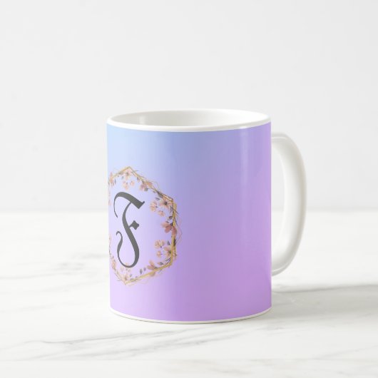 Bezeichnung des Monogramms Kaffeetasse (VorderseiteRechts)