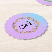 Bezeichnung des Monogramms Untersetzer (angewinkelt)