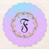 Bezeichnung des Monogramms Untersetzer (Vorderseite)