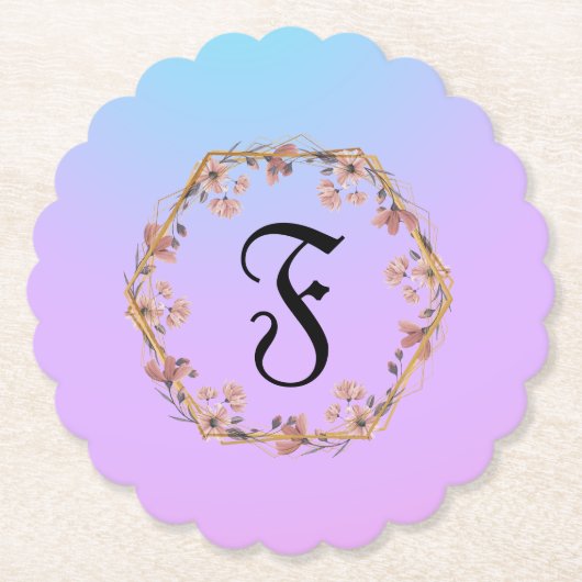 Bezeichnung des Monogramms Untersetzer (Vorderseite)