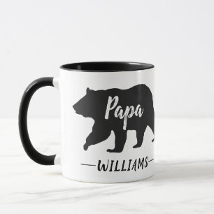 Bezeichnung des Pappbären Tasse
