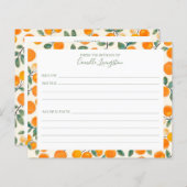 Bezeichnung des Rezeptors für Orangenzitrus (Vorne/Hinten)