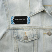 Bezeichnung für Blaukristalle Namensschild (Beispiel)