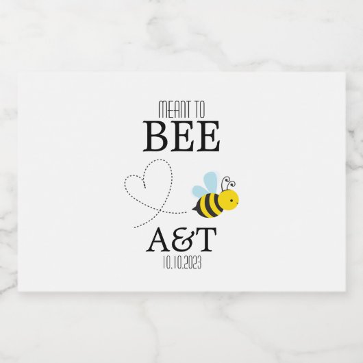 Bezeichnung für das Etikett der Monogramm-Mini-Liq (Einzelnes Label)