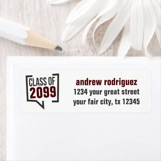 Bezeichnung für das Maroon-Klassenjahr (Insitu)