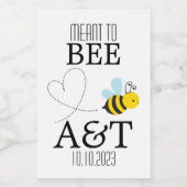 Bezeichnung für die Bezeichnung "Monogram Mini Win Weinetikett (Einzelnes Label)