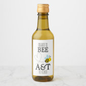 Bezeichnung für die Bezeichnung "Monogram Mini Win Weinetikett (Vorderseite)