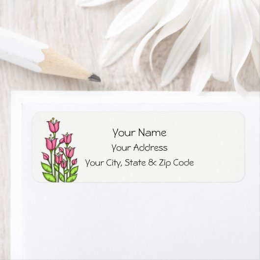 Bezeichnung für die Blume "Wasserfarbdoodle" (Insitu)