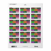 Bezeichnung für Dragons Adressaufkleber (Vorne)