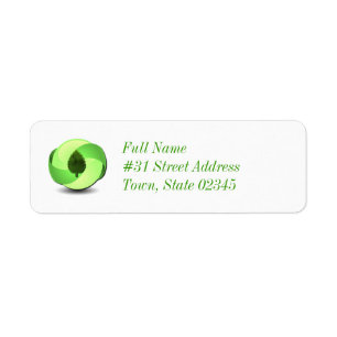 Bezeichnung für eine Earth Friendly-Rücksendeadres