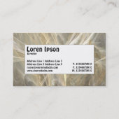 Bezeichnung Mitte - Fraktal Flame Visitenkarte (Rückseite)