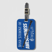 Bezeichnung TAG-Klartext Gepäckanhänger (Vorderseite Vertikal)