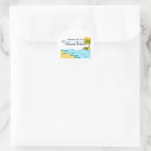 Bezeichnung und Datum der Bevorratung Runder Aufkleber (Tasche)