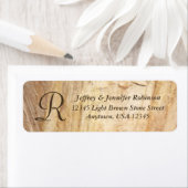 Bezeichnung und Rücksendeadresse des rustikalen St (Insitu)