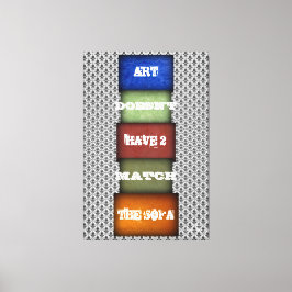 Bezeichnung und Unterschrift von Kunstangebot 2 Leinwanddruck