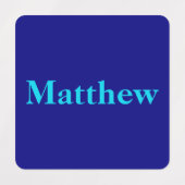 Bezeichnungen auf mehrfarbigen Bekleidungen Etiketten (Design 1)