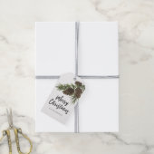 Bezeichnungsmarke für Aquarellkiefern Geschenkanhänger (Mit Garn)