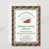 BEZEICHNUNGSZEREMONIE | Kenia-Flagge | FOTO Einladung (Vorderseite)