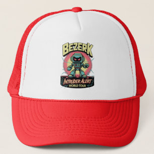 Bezerk Intruder Alarm Welt-Tour Retro-Arcade Truckerkappe